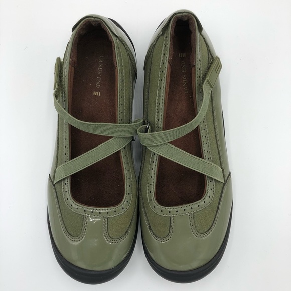 Lands' End Shoes Lands End Mary Jane Patent Leather Terrain Shoes